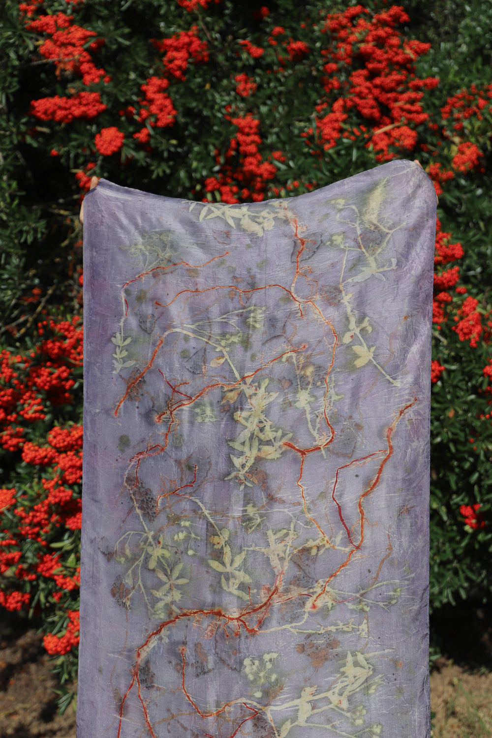 Foulard Seta Habotai - Eco stampato