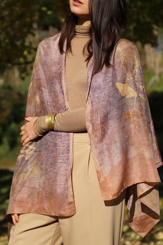 Foulard Seta - Eco stampato