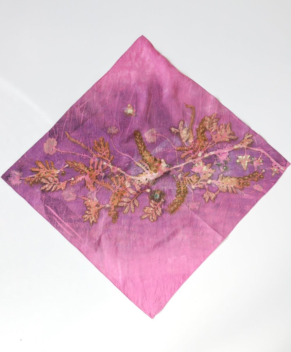 Bandana seta eco stampata