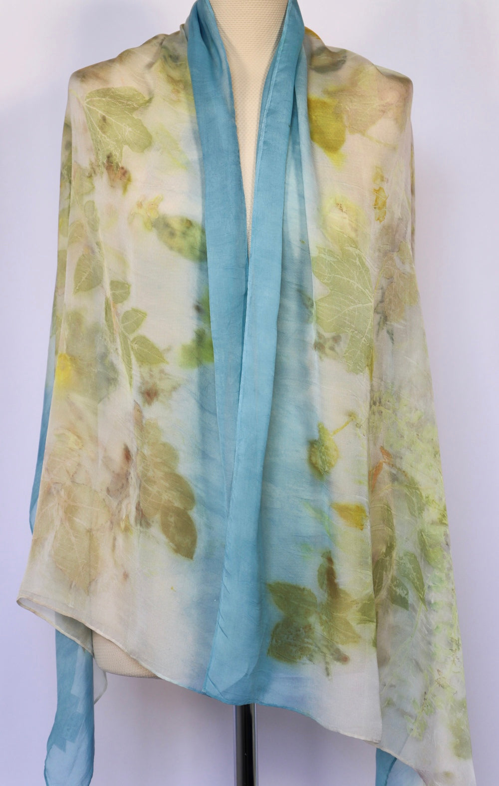 Foulard seta eco stampato