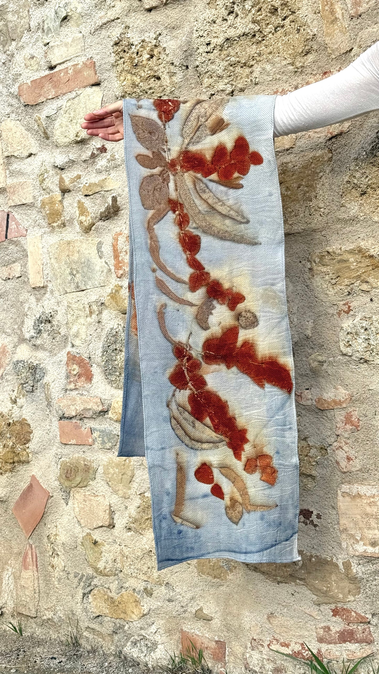 Sciarpa Lana Piccola - Eco stampata