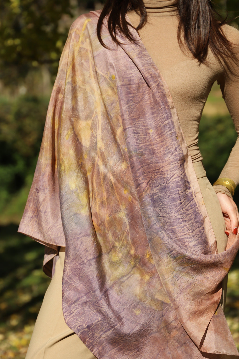 Foulard Seta - Eco stampato