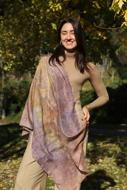 Foulard Seta - Eco stampato