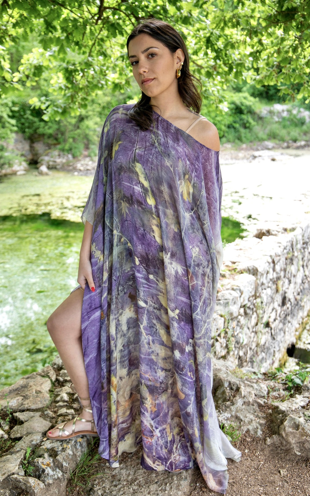 Long Daphne Caftan