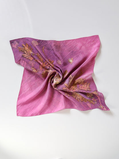 Printed eco silk bandana set