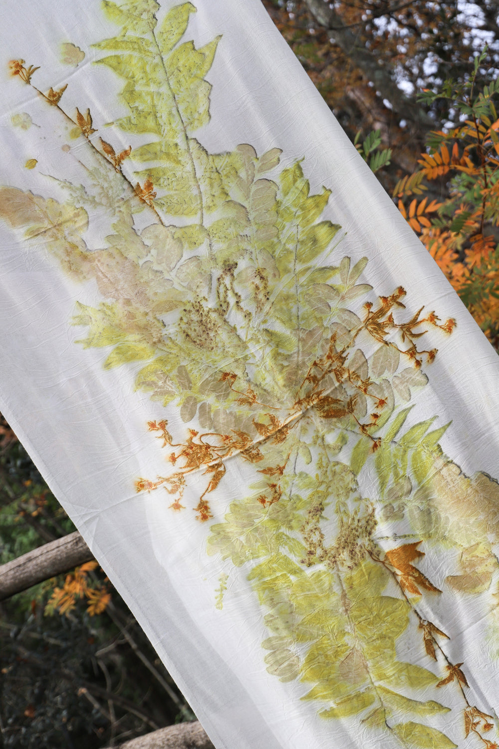 Sciarpa Lana - Eco stampata