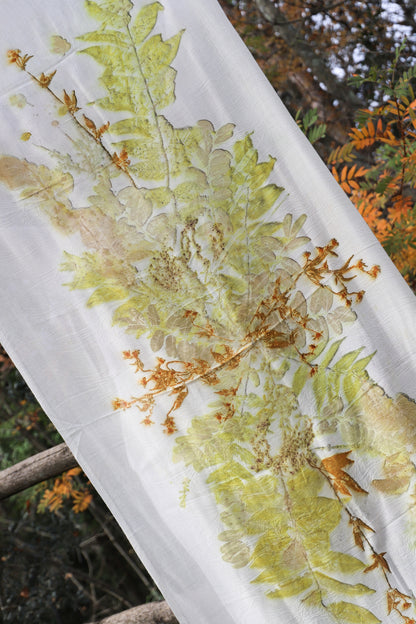 Sciarpa Lana - Eco stampata