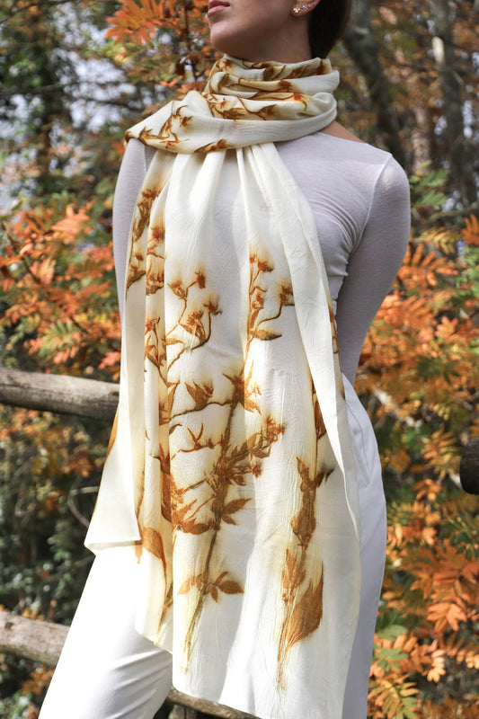 Sciarpa Lana - Eco stampata