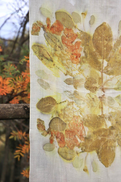 Sciarpa Lana - Eco stampata