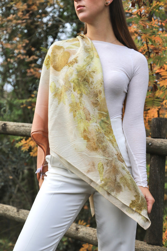 Carré Medio Lana - Eco stampato