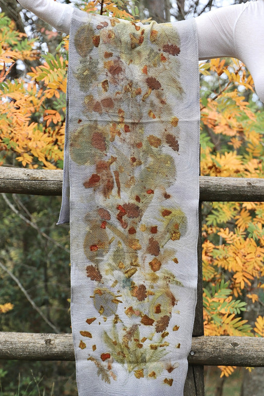 Sciarpa Lana Piccola - Eco stampata