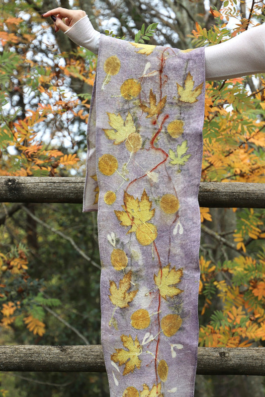 Sciarpa Lana Piccola - Eco stampata