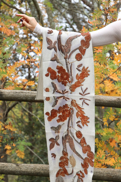 Sciarpa Lana Piccola - Eco stampata