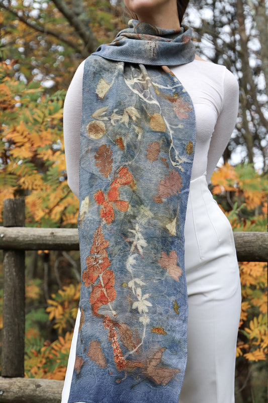 Sciarpa Lana Piccola - Eco stampata