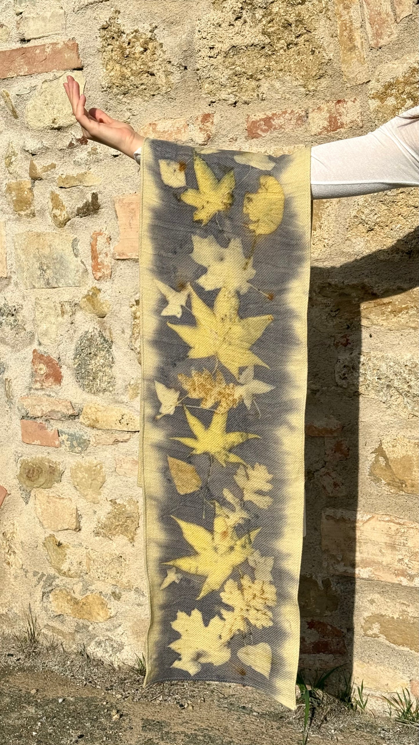 Sciarpa Lana Piccola - Eco stampata