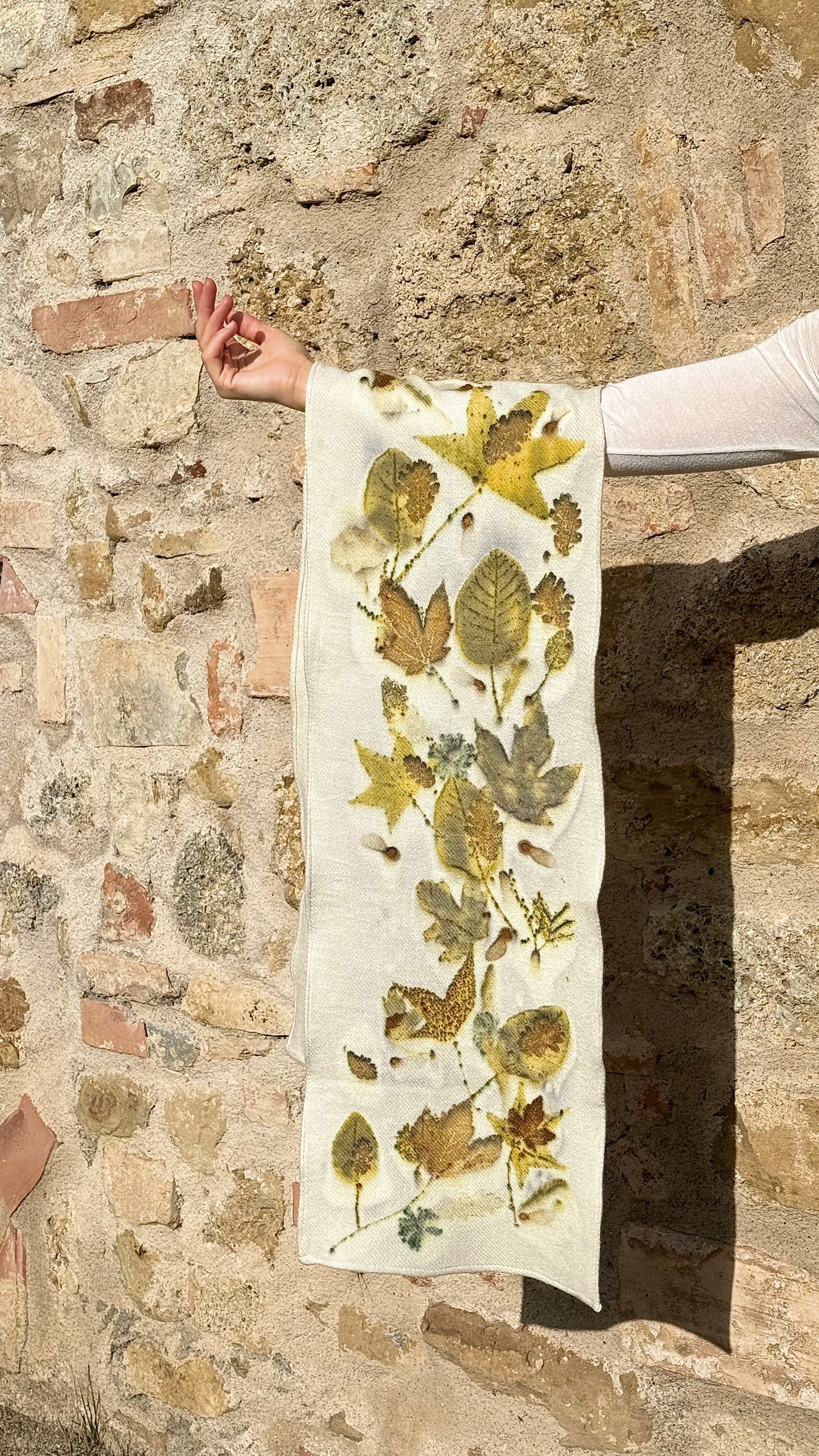 Sciarpa Lana Piccola - Eco stampata