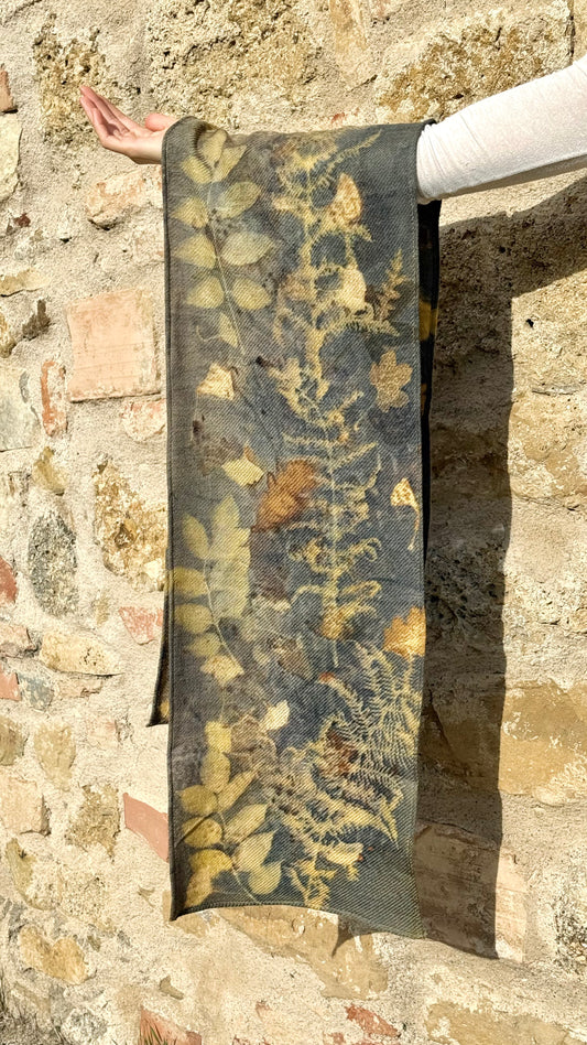 Sciarpa Lana Piccola - Eco stampata