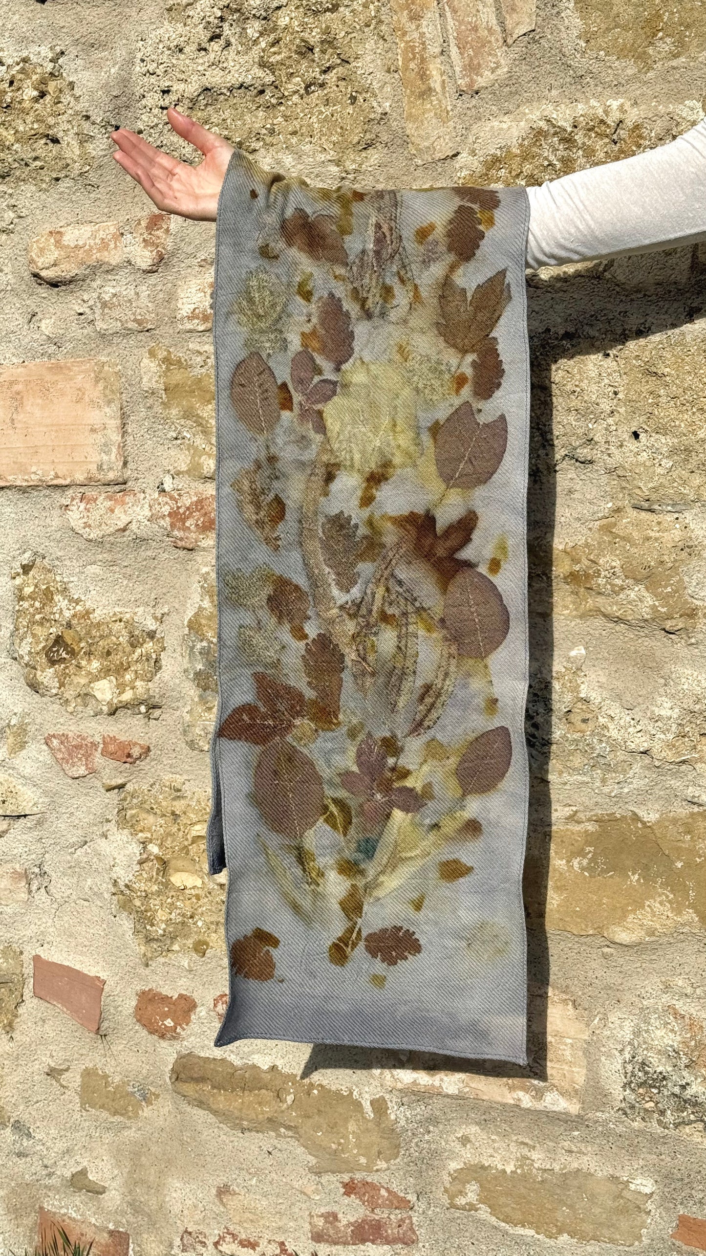 Sciarpa Lana Piccola - Eco stampata