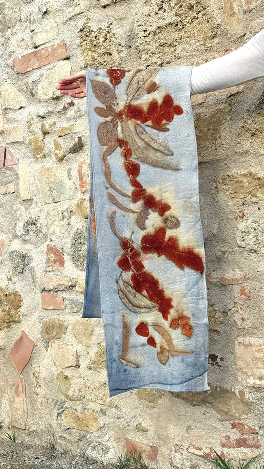 Sciarpa Lana Piccola - Eco stampata