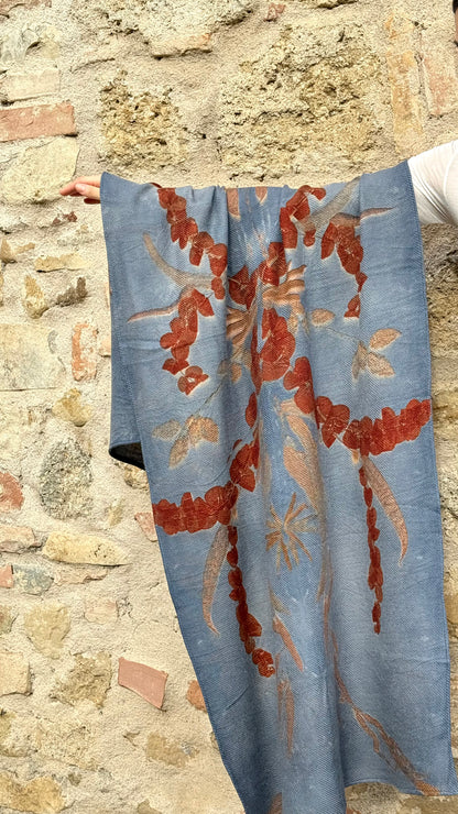 Sciarpa Lana Pesante - Eco stampata