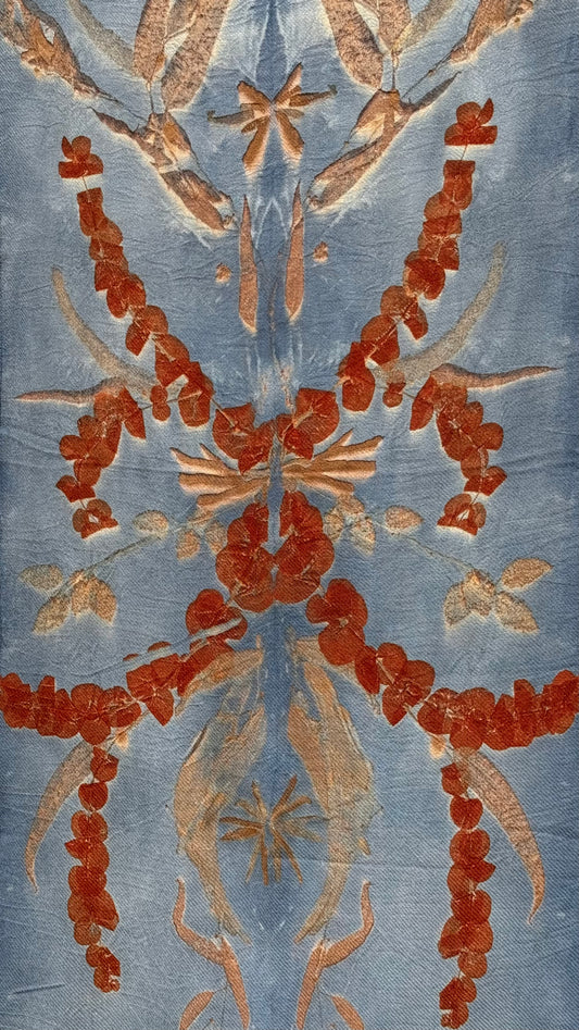 Sciarpa Lana Pesante - Eco stampata