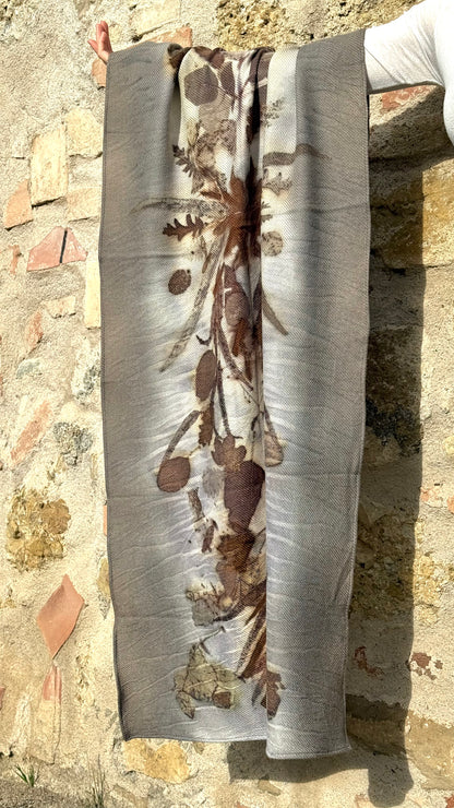 Sciarpa Lana Pesante - Eco stampata