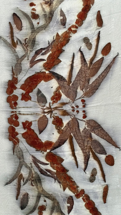 Sciarpa Lana Pesante - Eco stampata