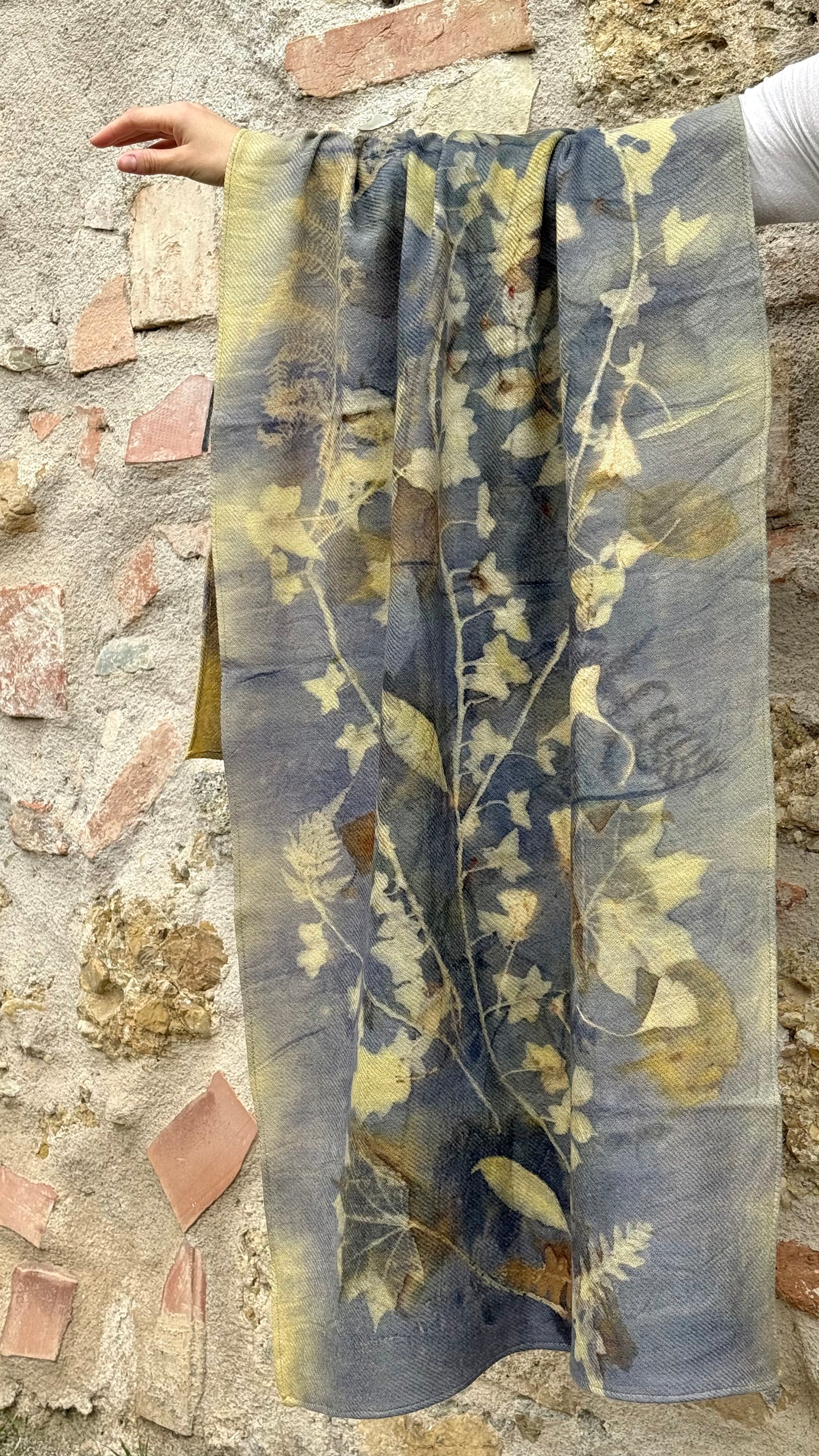 Sciarpa Lana Pesante - Eco stampata