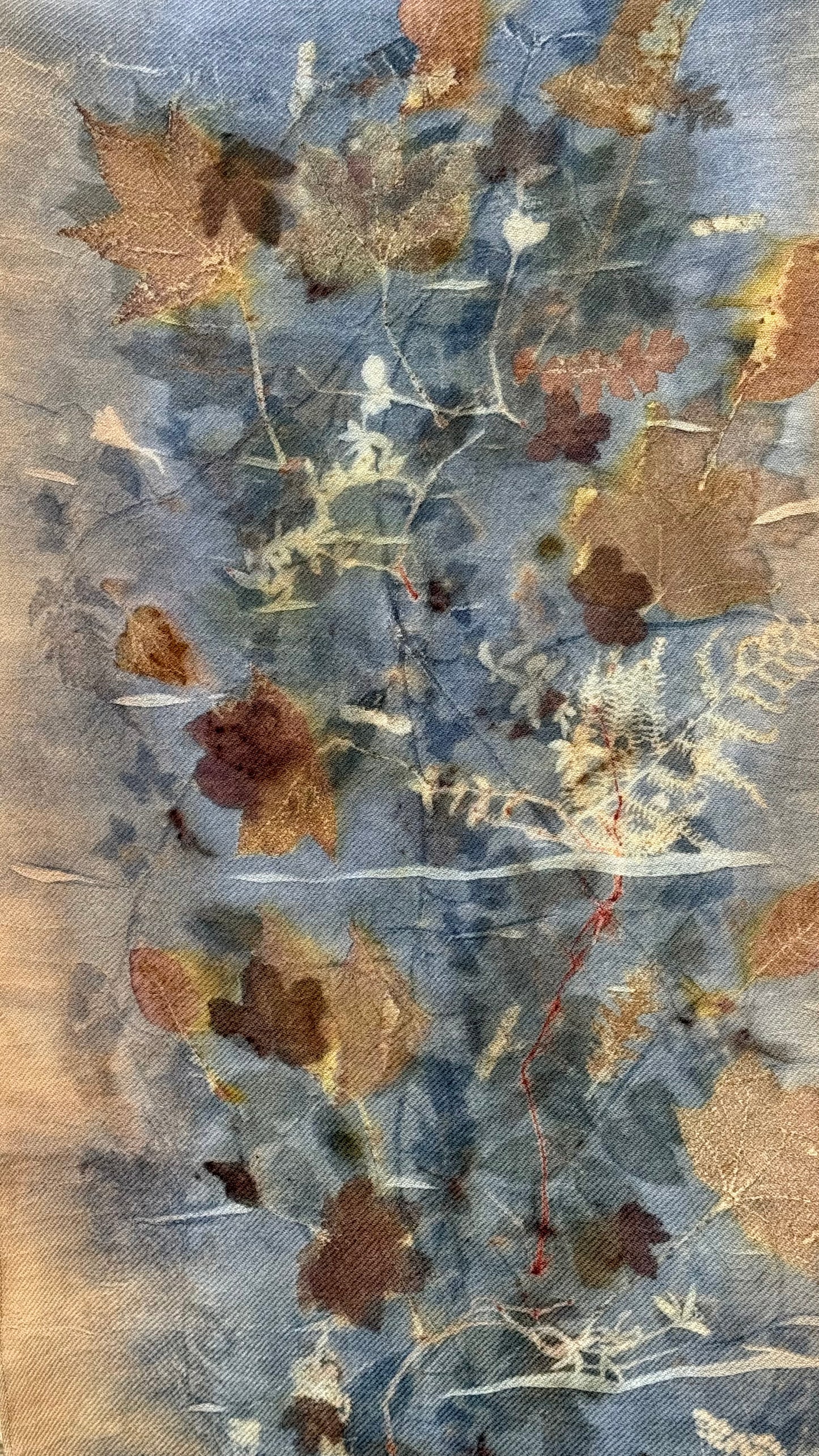 Sciarpa Lana Pesante - Eco stampata