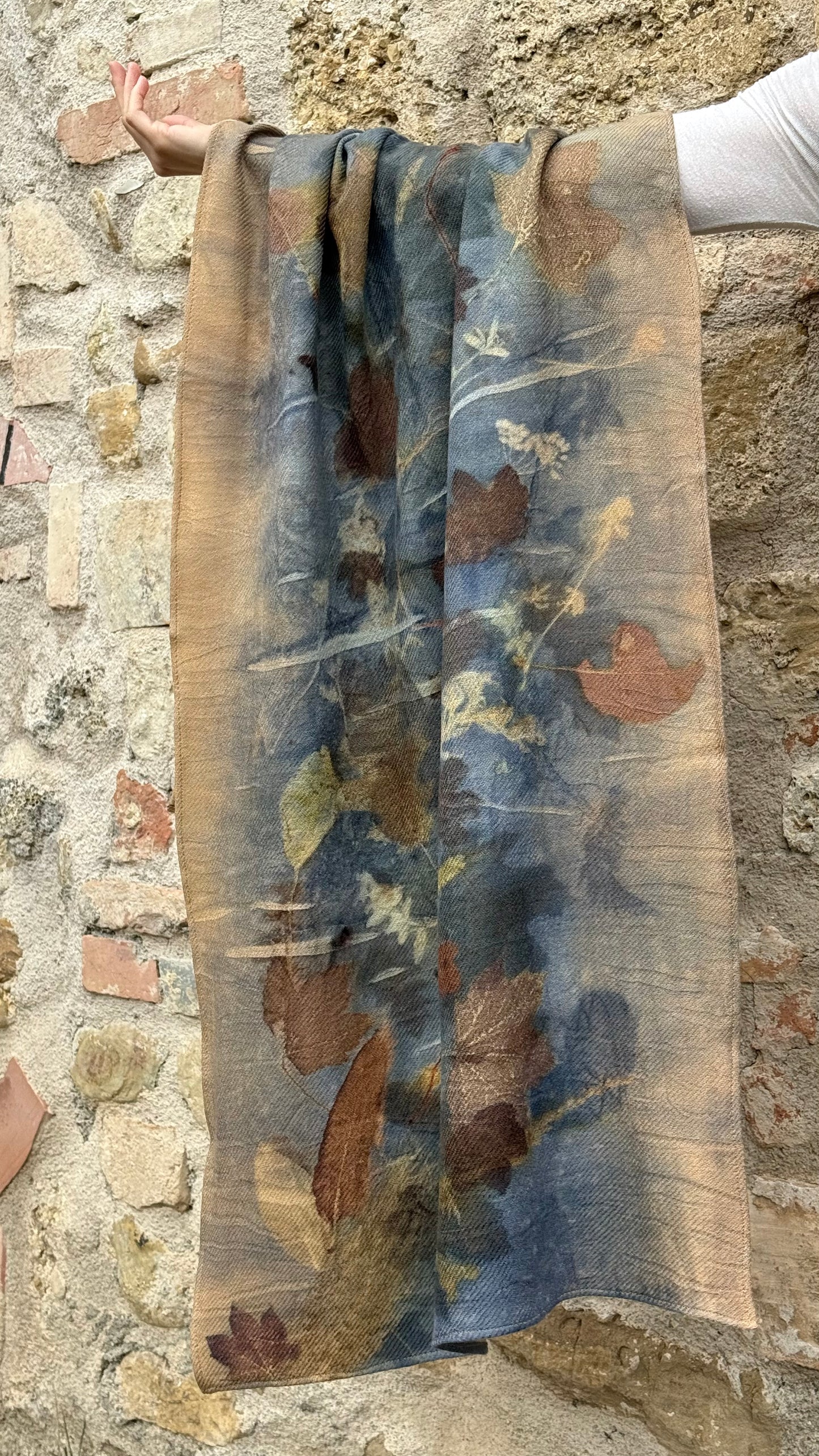 Sciarpa Lana Pesante - Eco stampata