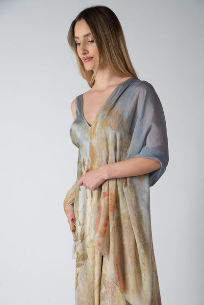 Foulard Seta Chiffon - Eco stampato